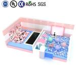 Macaron Pink Themed Kindergarten Playground Equipment Indoor commercial