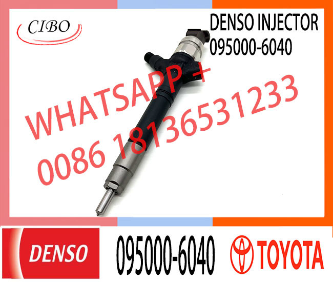 diesel fuel engine injector 095000-6040 23670-0R020 for engine high pressure pump engine injection injector 095000-6040