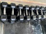 Custom Logo Hex Dumbbell Free Weights Home Fitness Workout for Arms Made of Iron