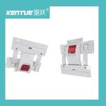 Hospital Medical Bed Guardrail Bracket White Aluminum Alloy Material