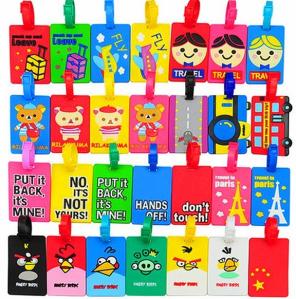 Wholesale Hot sale different shapes OEM factory plastic luggage tag from china suppliers