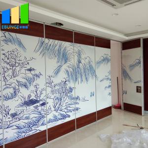 Wholesale Restaurant Sliding Sound Proof Partitions Leather Painting Finish Partition Wall from china suppliers