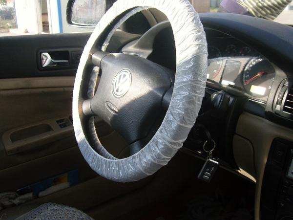 steering wheel cover, car seat cover, disposable cover, pe car foot mat, gear