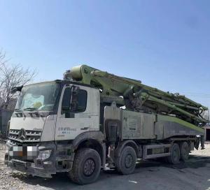 Wholesale 2021 Used Concrete Pump Truck 63 Meters Mercedes Chassis for Construction Project from china suppliers