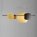 Nordic Metal Personality Restaurant Bar Modern Simple Hotel Art Exhibition Hall