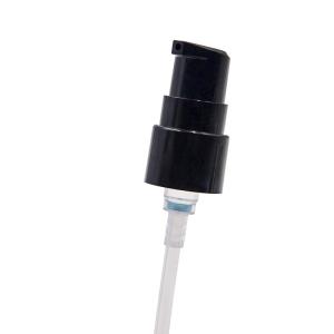 Wholesale 20/410 Cosmetic Cream Pump PP Plastic Black Treatment Pump from china suppliers