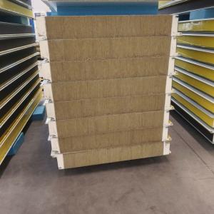 Wholesale Pu Sealing Sandwich Panel Rockwool Waterproof Feature from china suppliers