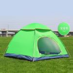 Outdoor Waterproof Camping Tent Quick Open , 3-4 People Automatic Folding Tent