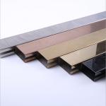 Stainless Steel Silver Trim Edge Trim Molding 201 304 316 Mirror Hairline