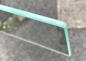 Wholesale Furniture / Cupboard Clear Tempered Glass 3mm~12mm Thickness With MAT C Edge from china suppliers