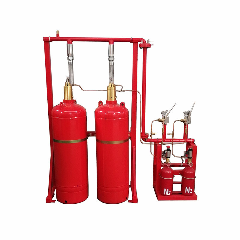 90L 2.8 Bar HFC227ea Fire Suppression System With High Reliability -40°C To 60°C