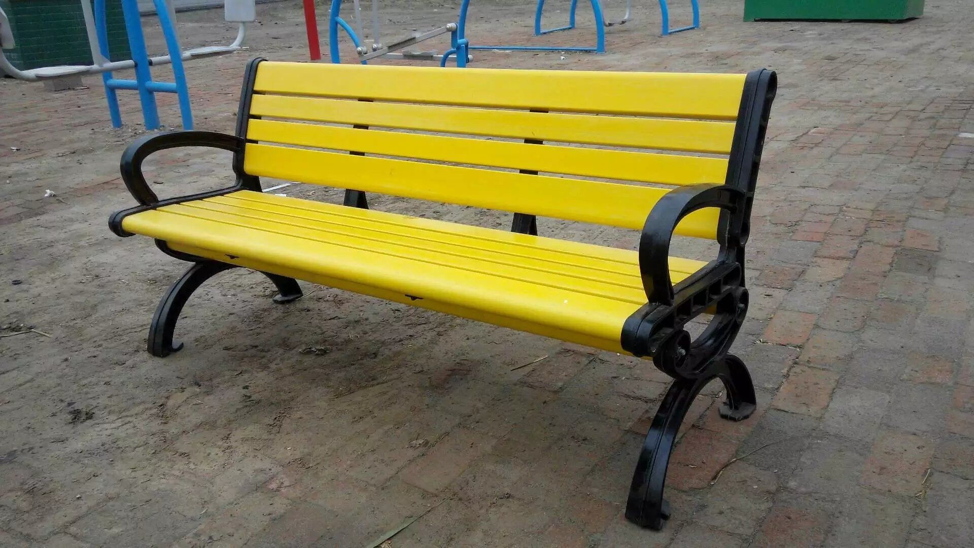 wood leisure arm chair for park and district YGPC-O68TJ