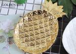 Ceramic Pineapple Leaf Shape Jewelry Dish Household Decoration Plate Porcelain