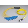 Buy cheap Fan Out Fiber Cable Assembly 12C/24C MPO-SC Low Loss MTP Male Connector 1310 from wholesalers