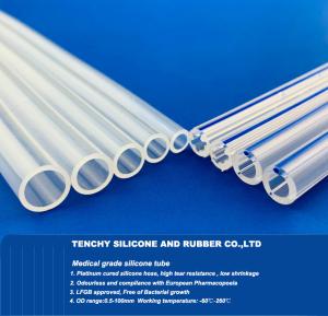 Wholesale Medical Grade Silicone Tubing Clear Silicone Hose Tube USP Class VI Level from china suppliers