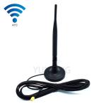 433MHZ Suckermag Mount Antenna , SMA Connector Magnetic Aerial 50 Ohm Impedance