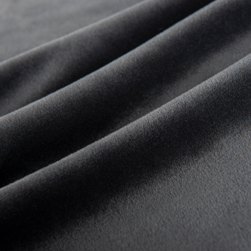 Plain Style 100% Polyester Short Fur Fabric for Home Textile Cushion and Jackets Making