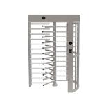 304 Stainless Steel Full Height Turnstile Servo Motor Full Auto Biometric