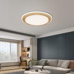 20 Inch LED Bedroom Ceiling Fan Remote Control Flush Mount Ceiling Fan With