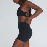 Anti Wrinkle Sports Wear Clothing Summer Yoga Biker Women Shorts Sets