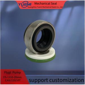 Wholesale 1310-20 mm Flygt Mechanical Seal CER CAR NBR TC TC Fkm for Motor Water Pumps Repair Rubber Bellow Seal from china suppliers