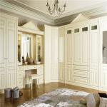 Eco Friendly Customized Wardrobe Wooden Modern Bedroom Cabinet With Glass