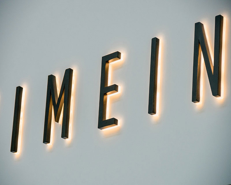 acrylic letter board store outdoor led display sign