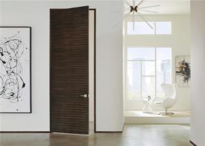 Wholesale Laminate Coated Mdf Wooden Composite Front Doors Flush Interior PVC Swing Open Style from china suppliers
