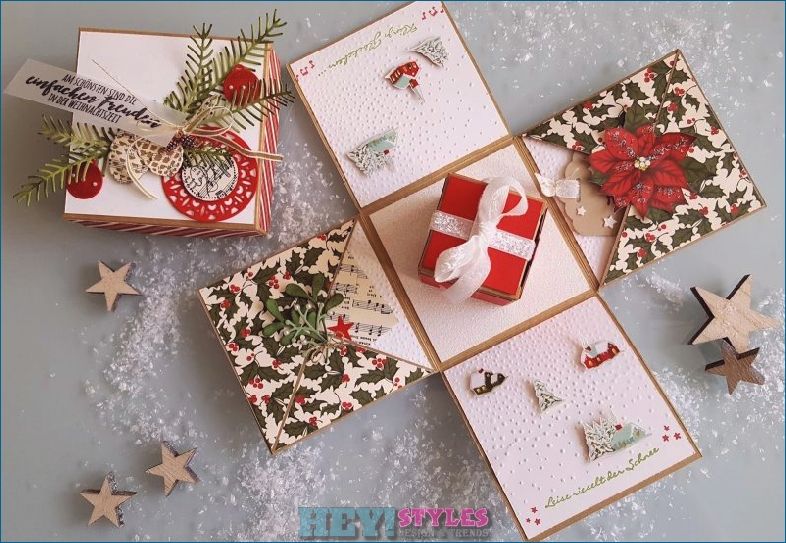 ECO-Friendly Wholesale Surprise Gift box Diy Christmas explosion present box
