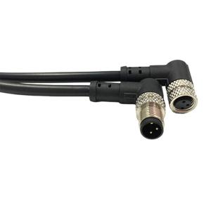 Wholesale Customized length Free End outdoor cable M8 Connector 4pin Female Waterproof Assemblies from china suppliers