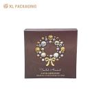 Gift Packing Industrial Custom Logo Design Hot Stamping Square Cosmetic Paper