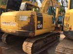 Used Komatsu PC130-7 Crawler Excavator SAA4D95LE-5 engine 12T weight with