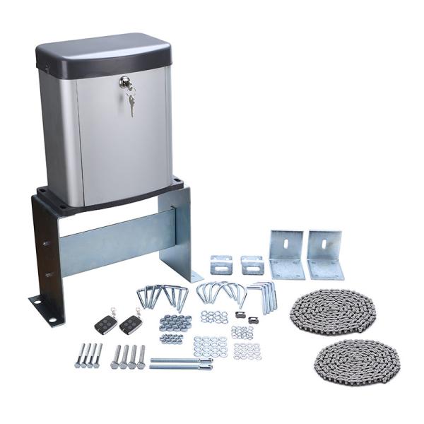 300KG DC24V Gear Chain Driven Optional battery backup residential sliding gate