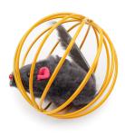 Interactive Big Cat Balls Mouse Toys In The Cage Puzzle Colorful