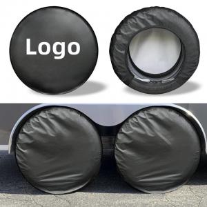 China 17 Inch Spare Tire Cover PVC Leather Waterproofs Dust-Proof Universal Spare Wheel Tire Cover Fit for Jeep,Trailer, on sale