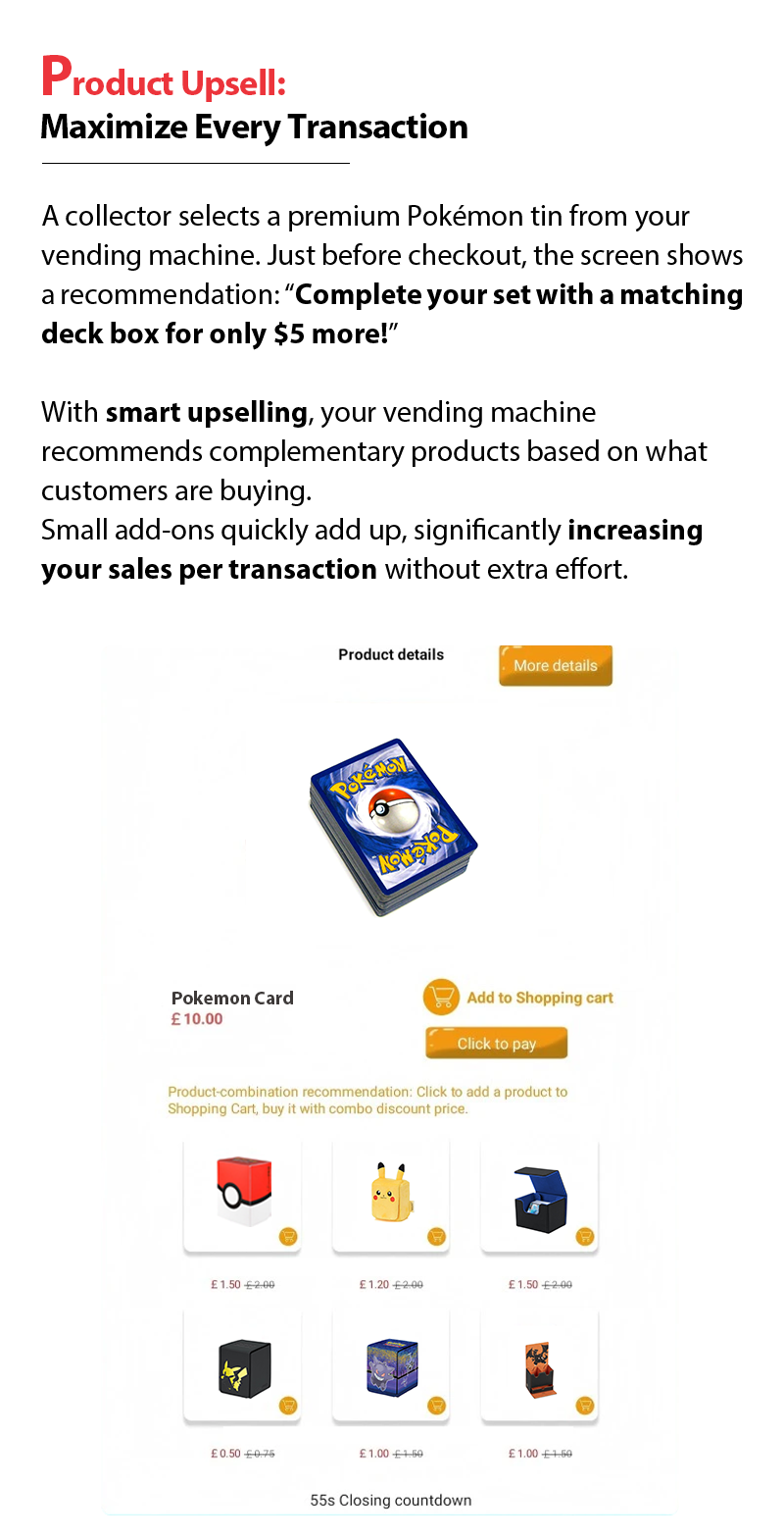 Engaging Toy Vending Machine with Large Advertising Display to Capture Customer Attention and Increase Sales in Entertainment Venues