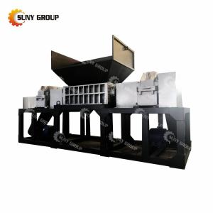 Wholesale Video Outgoing-Inspection Tyre And Tire Recycling Shredder Machine Wood Chipper Shredder from china suppliers