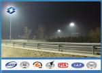 30M Steel Q345 Polygonal HDG High Mast Light Pole 4mm / 6mm / 8mm Thickness