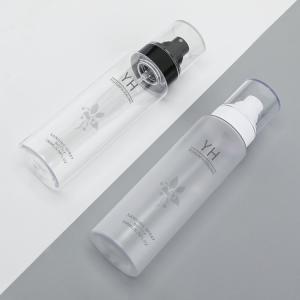 Wholesale Cylinder Round Shape Plastic Spray Bottle 120ml 150ml For Essence Toner from china suppliers
