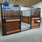 European Steel Horse Stalls With Customized Materials And Strength