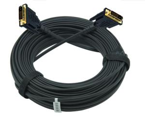 Wholesale 100 meter DVI hybrid AOC cable over fiber optic without power supply from china suppliers