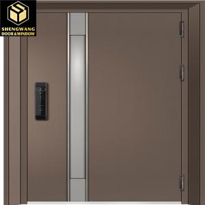 Wholesale Fireproof Fashionable Stainless Steel Exterior Door CE Steel Insulated Entry Doors from china suppliers