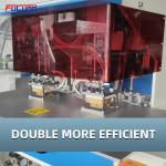 Industrial Plastic Shoes Making Machine For Hot Stamping Label Making CE