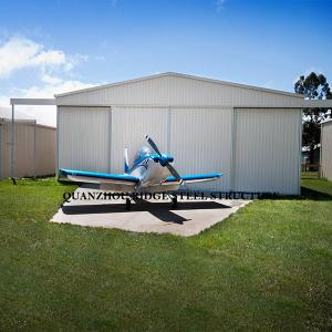 Wholesale Light Prefab Steel Structure Building , Large Space Steel Building Aircraft Hangar from china suppliers