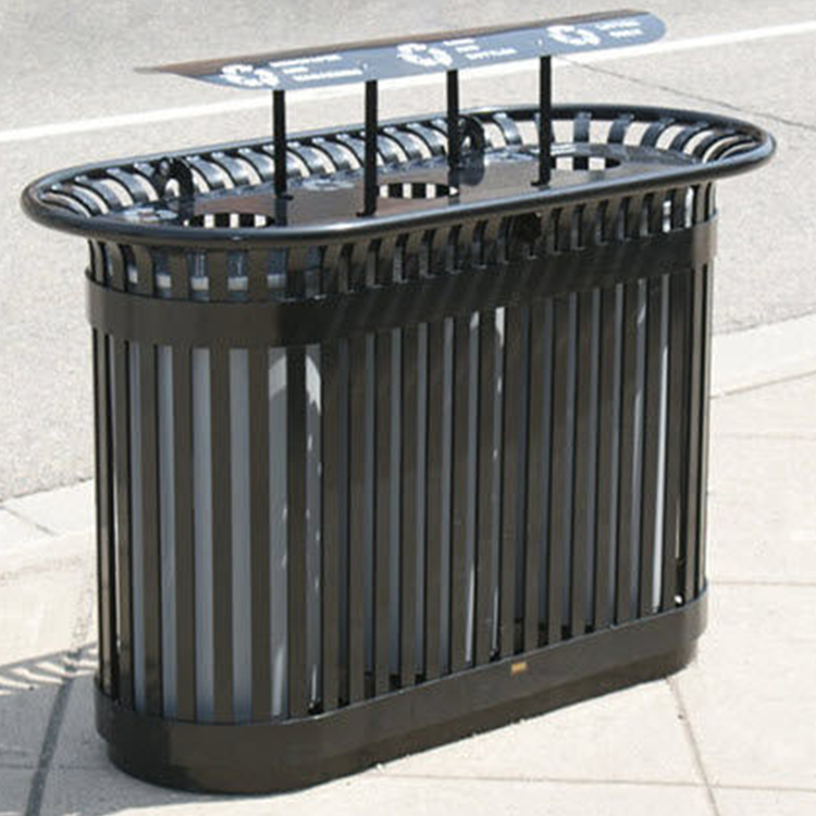 90L Multi Compartment Trash Can