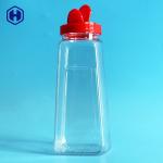 Large Capacity PET Spice Jars Recyclable Eco Friendly SGS FDA Certificated