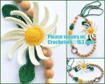 Rainbow nursing necklace, Nursing necklTeething necklace, Breastfeeding Necklace