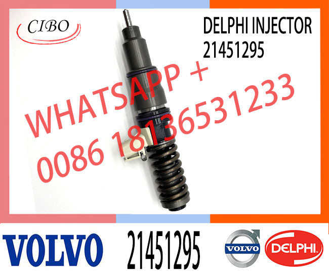 Engine parts D13F D13 D16 diesel injectors 21371673 21451295 21371672 Injector For VOL EC380D EC480D engine parts