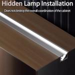 36W Linear 45mm LED Light Strip for Living Room 4000k Self-Adhesive Bare Board