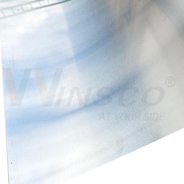 SUS 201 Good Wear Resistance 5Ftx10Ft Stainless Steel No.4 Brushed Surface Sheet
